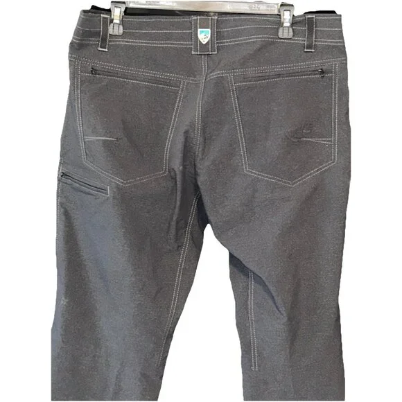 Kuhl Klash Pants Men’s 36x32 Zippered Pockets Great Travel Pants Security Hiking